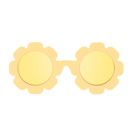 Sun Ray Flower I Yellow Polarized Mirrored Lenses: Polarized / Ages 3-5
