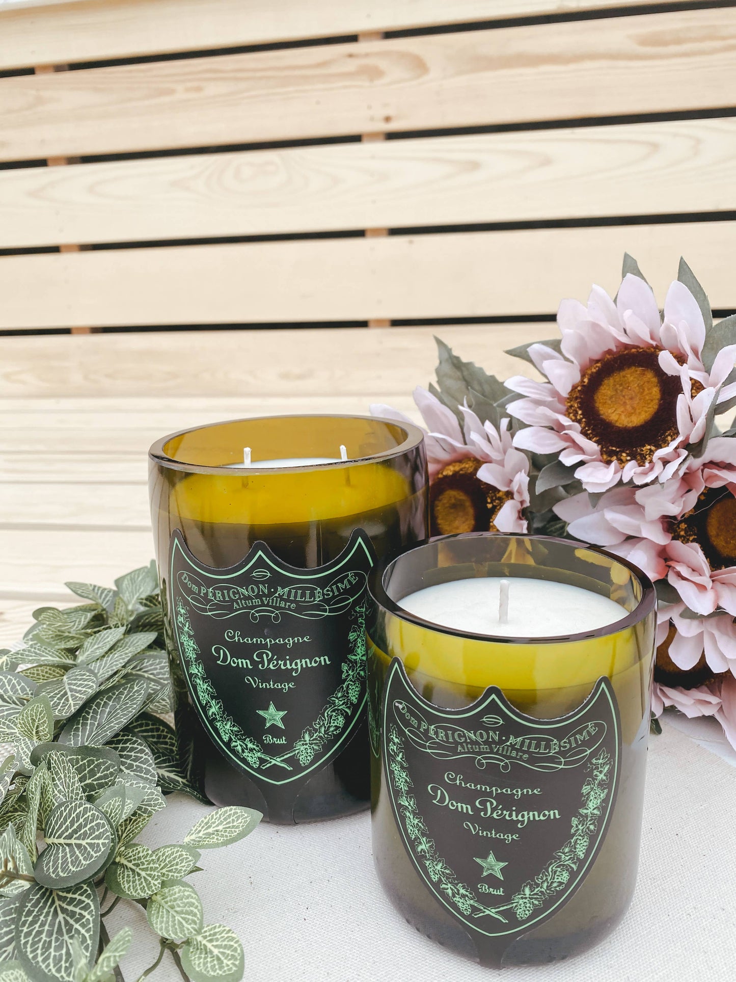 Recycled Dom Luminous Candle: Grapefruit/Mango/Vanilla