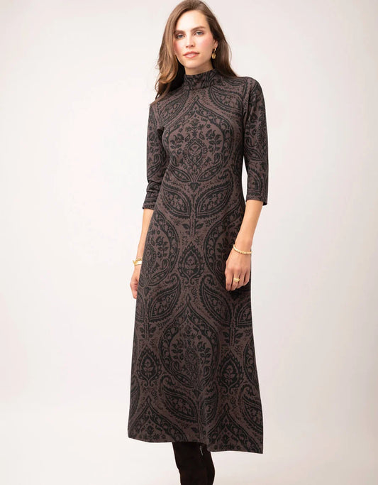 Naomi Midi Dress Tabby Bastiste
