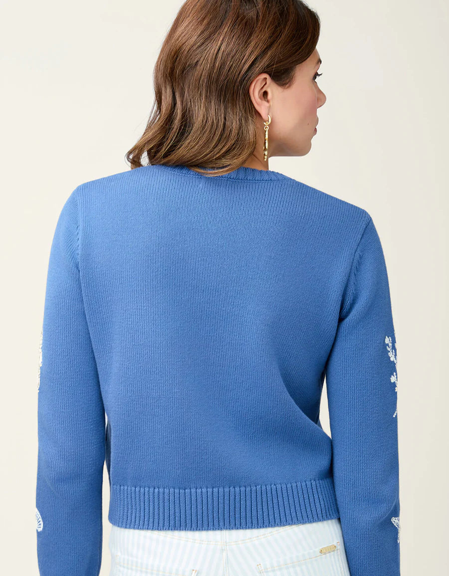 Marie Cardigan Indigo Mist