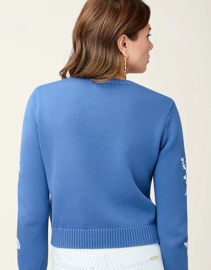 Marie Cardigan Indigo Mist