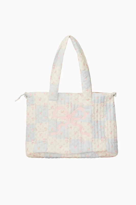 Aja Weekender Bag - Ivory Chapparal