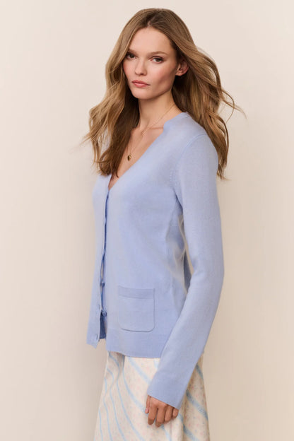 Amarosa Cashmere Cardigan - Ocean Wave