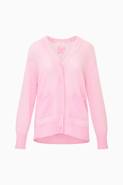 Applene Lightweight Cashmere Cardigan - Daydreamer Pink