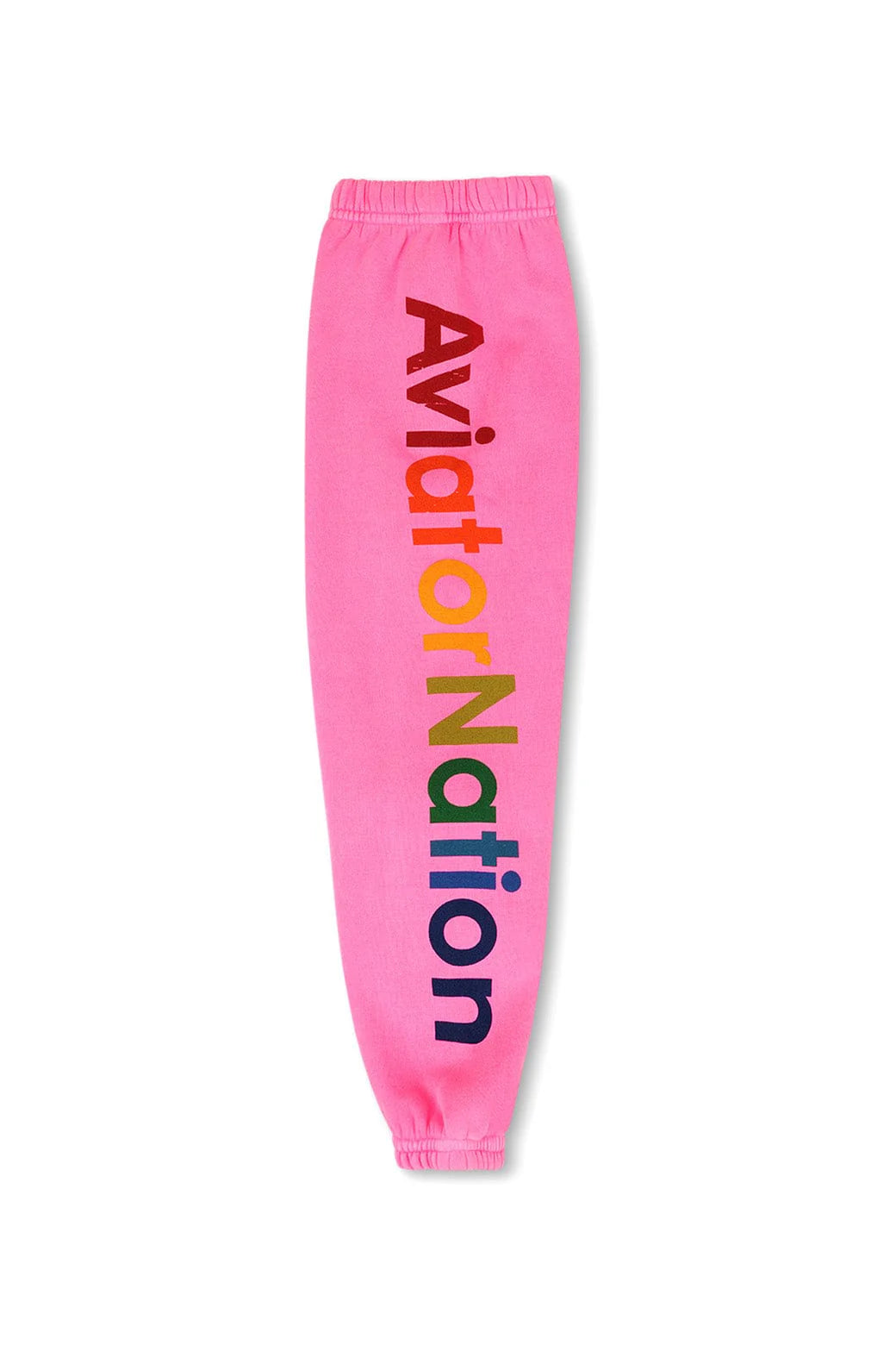 Kid's Aviator Nation Sweatpants - Neon Pink