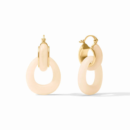 Amalfi 2-in-1 Earring - Ivory