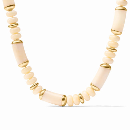 Amalfi Statement Necklace - Ivory