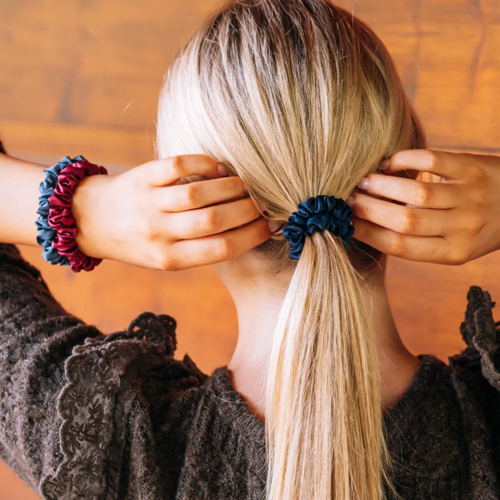 Autumn Assortments Small Silk Scrunchie