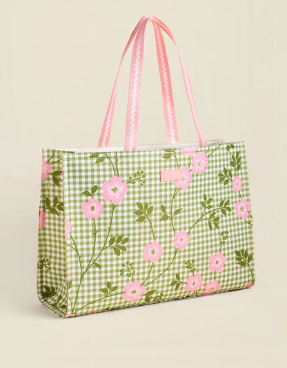 Market Tote Castillo Gingham