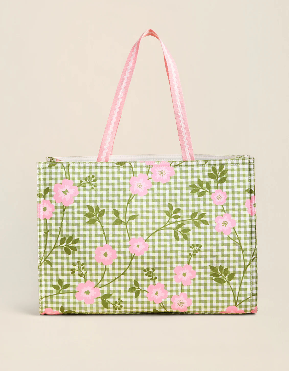 Market Tote Castillo Gingham