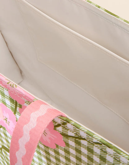 Market Tote Castillo Gingham