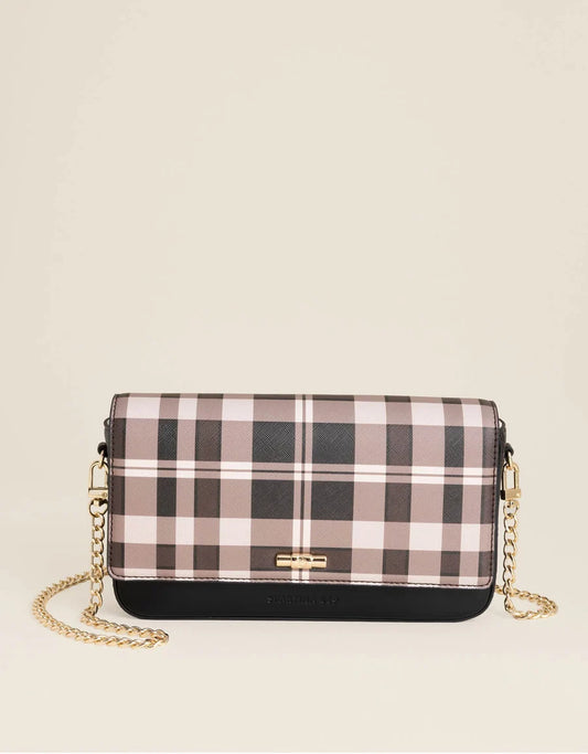 Helen Crossbody Tabby Plaid