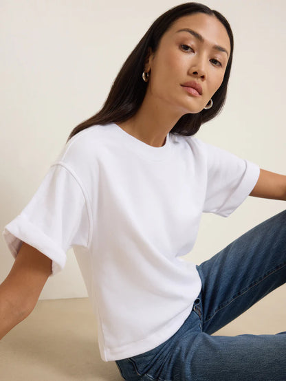 Bane Sweatshirt Tee - White