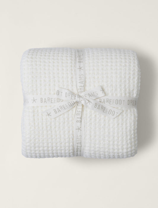 CozyChic® Waffle Bed Blanket - Pearl