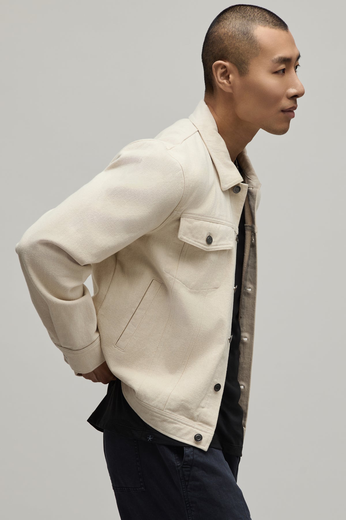 Malibu Collection® Men's Brushed Twill Jacket - Canvas