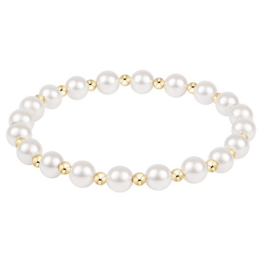 grateful pearl 6mm bracelet
