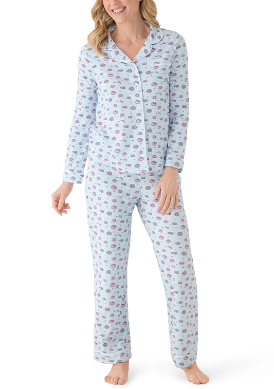 Pima Cotton Long Sleeve Sleep Set - Pancakes and Waffles