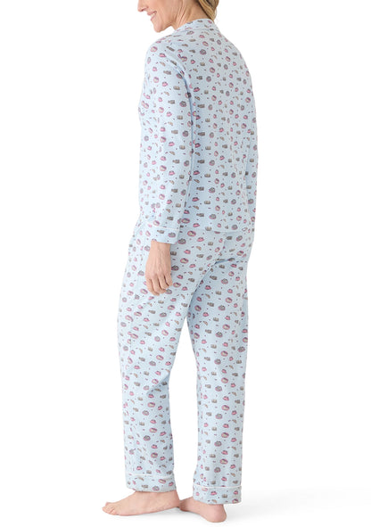 Pima Cotton Long Sleeve Sleep Set - Pancakes and Waffles