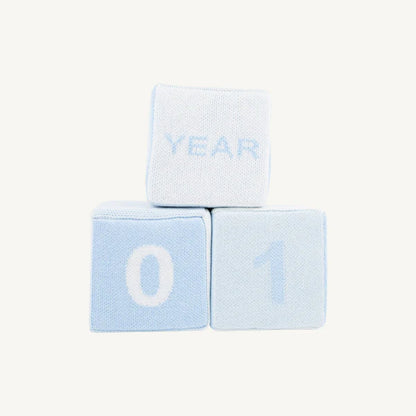 Blaylock Blocks - Buckhead Blue, Beale Street Blue & Palmetto Pearl