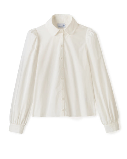 Brooklyn Long Sleeve Shirt - Optic White