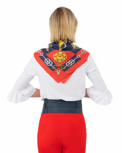 Priss Blouse - Chiffon - White