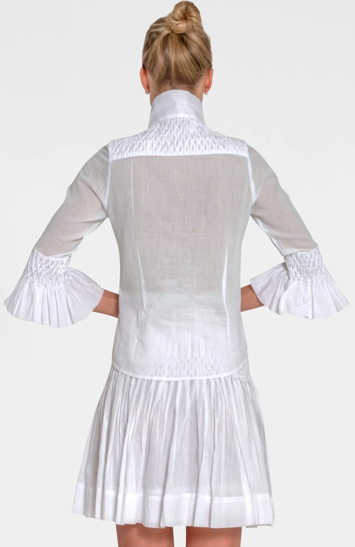 Fortuna Goddess Of Fortune Blouse - Roman Goddess in White