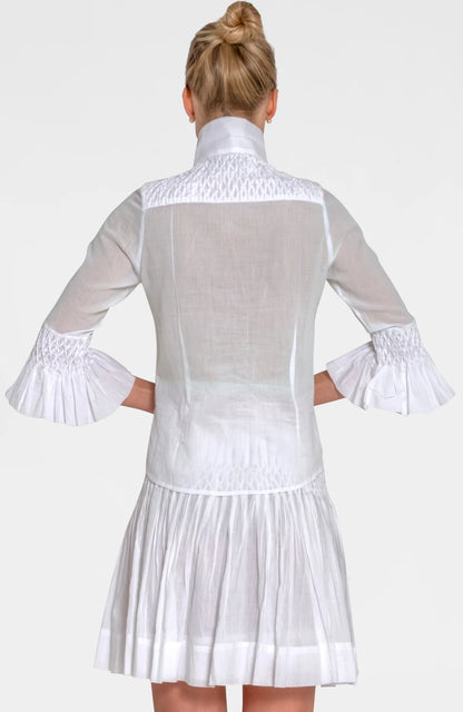 Fortuna Goddess Of Fortune Blouse - Roman Goddess in White