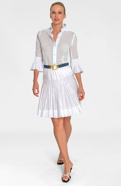 Fortuna Goddess Of Fortune Blouse - Roman Goddess in White