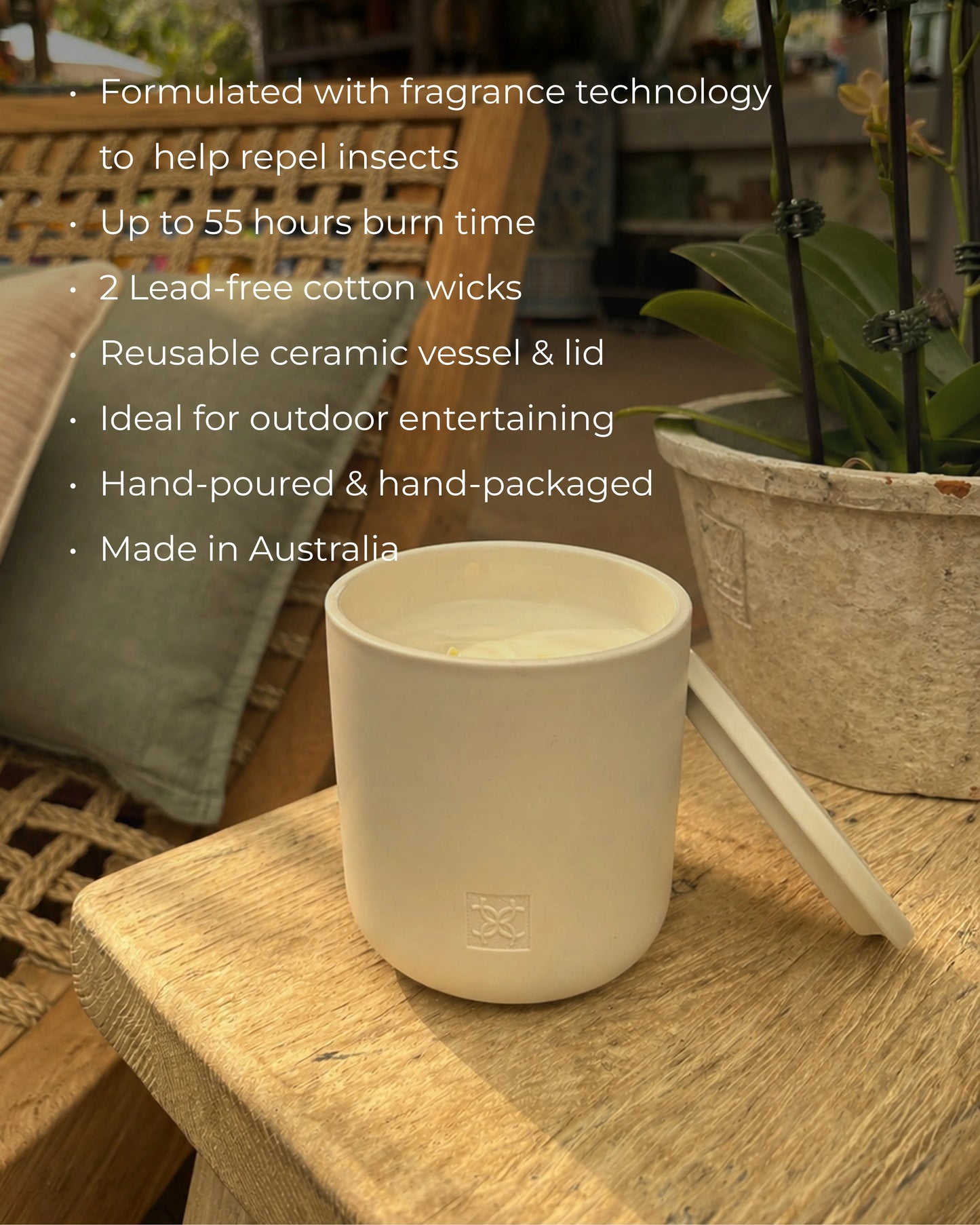 Scented Candle 10.6 oz. - Mandarin & Neroli