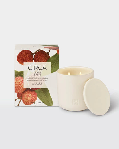 Scented Candle 10.6 oz. - Lychee & Rose