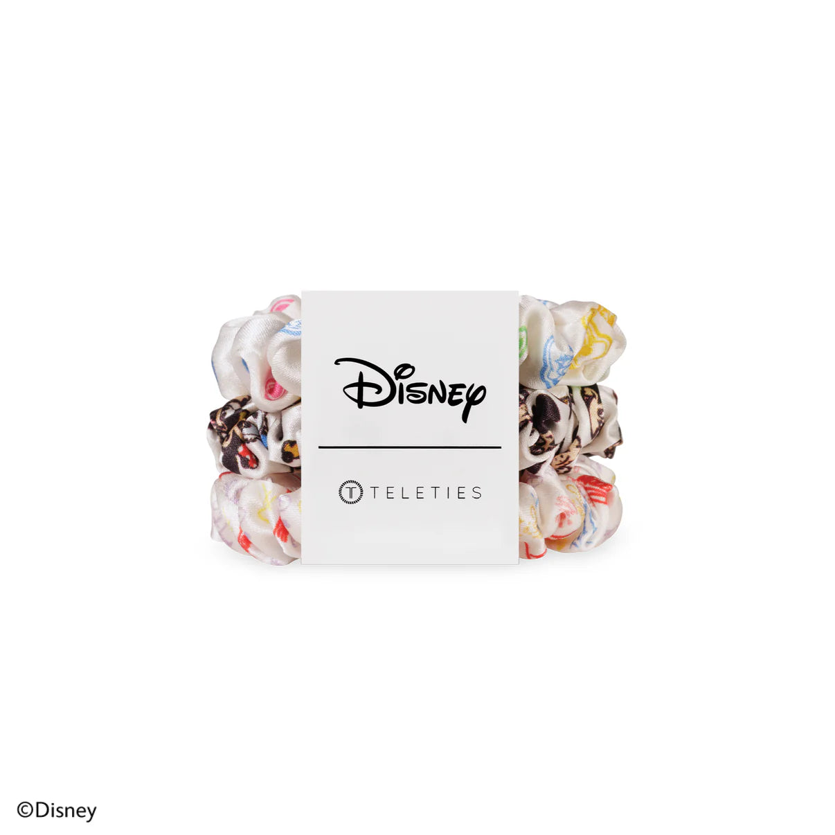 Mickey and Friends Silk Scrunchies