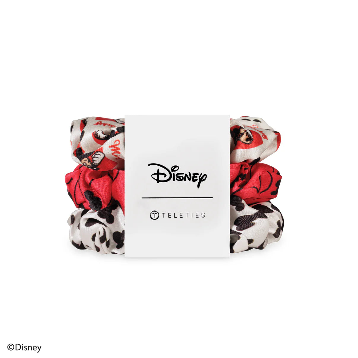Mickey Mouse Silk Scrunchies