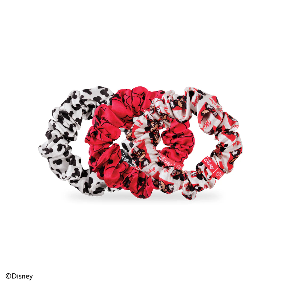 Mickey Mouse Silk Scrunchies