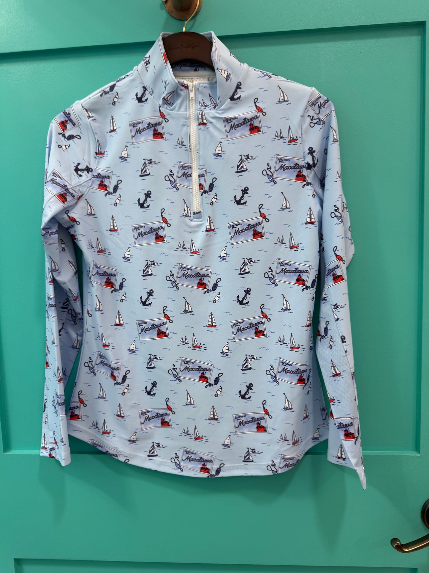 The Ava 1/4 Zip Pullover - Greetings From Macatawa