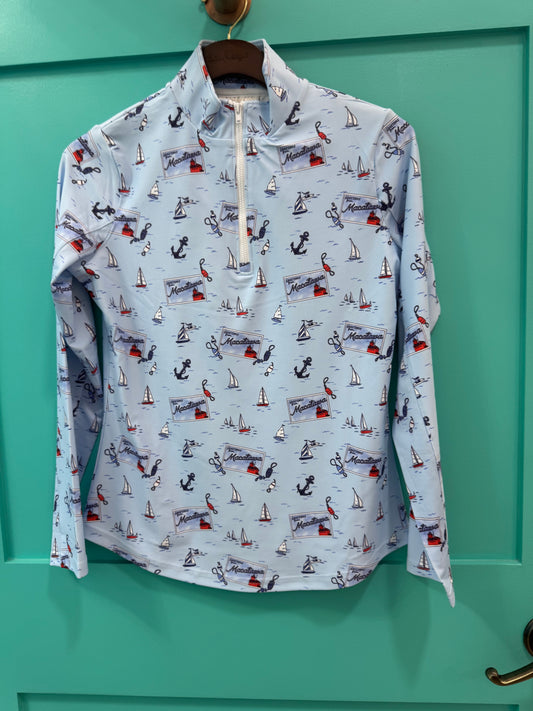 The Ava 1/4 Zip Pullover - Greetings From Macatawa