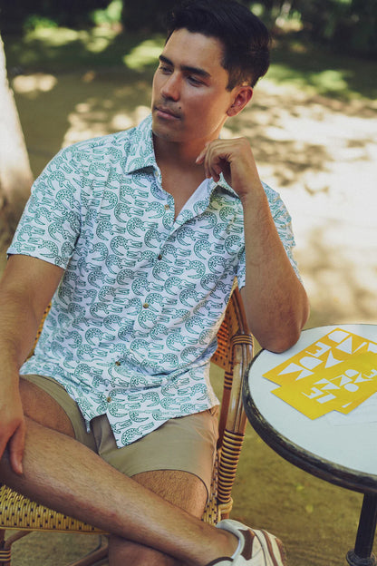 The Boatyard Button Down - Water Hazard