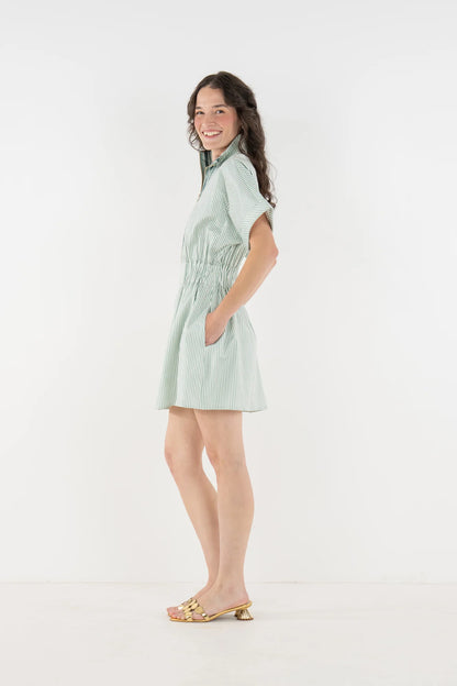 Pullover Dress - Feldspar Stripe