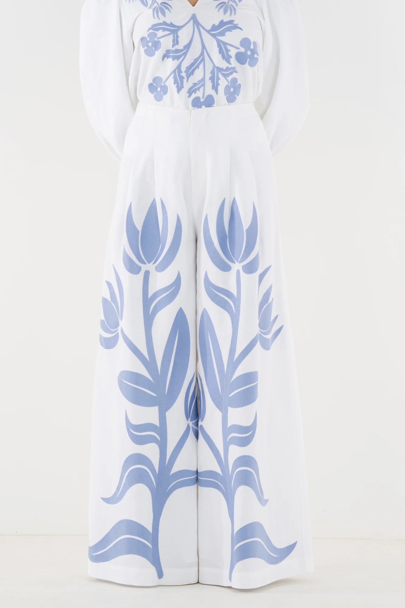 Paisley Pant - Dutch Tile