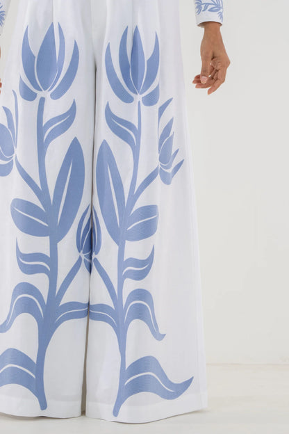 Paisley Pant - Dutch Tile