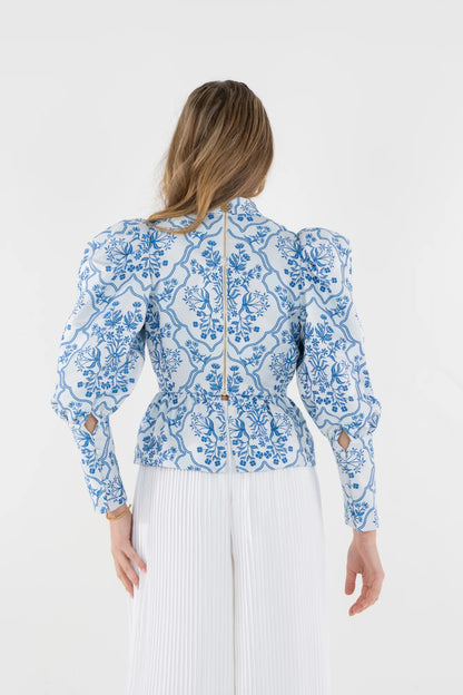 Zoe Top - Royal Tapestry