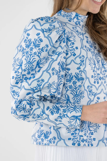 Zoe Top - Royal Tapestry