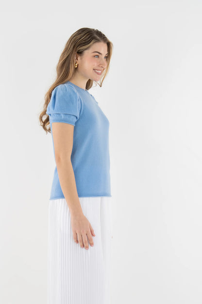 Crewneck Knit - Nantucket Breeze