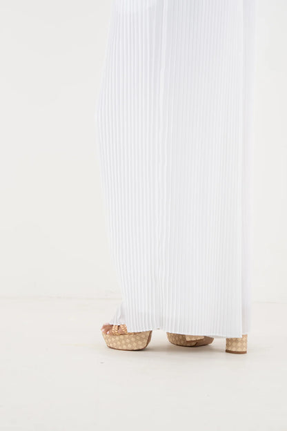 Pleated Pant - Lucent White