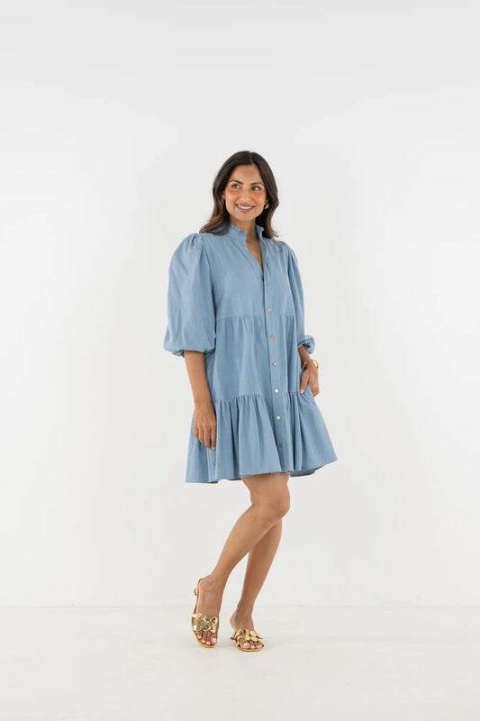 Sadie Dress - Denim