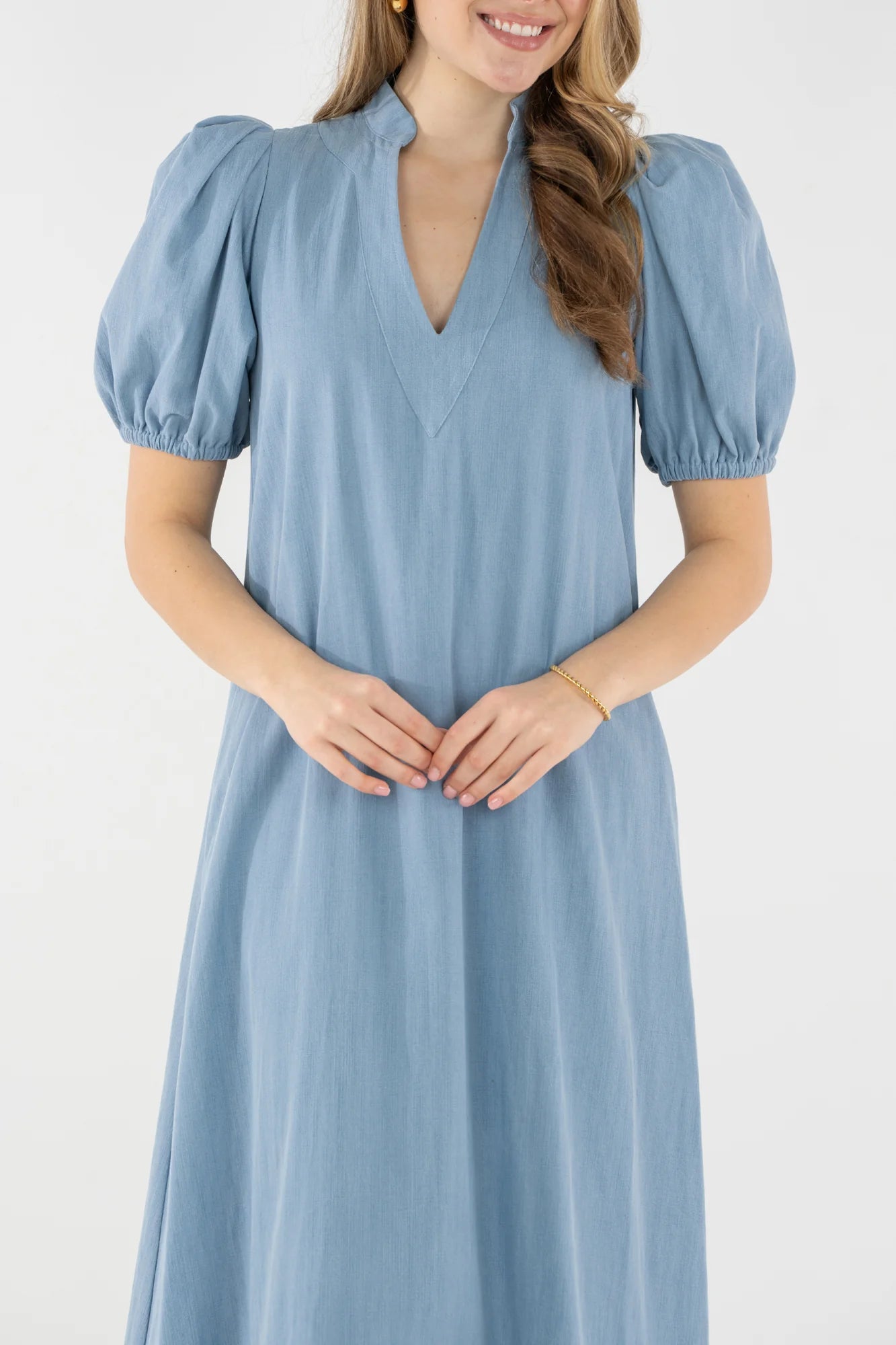 Hampton Dress - Denim