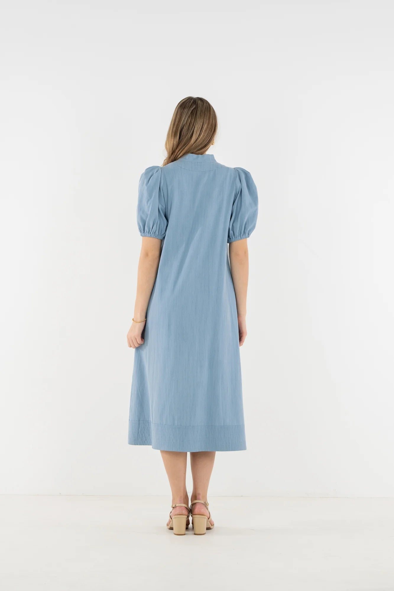 Hampton Dress - Denim