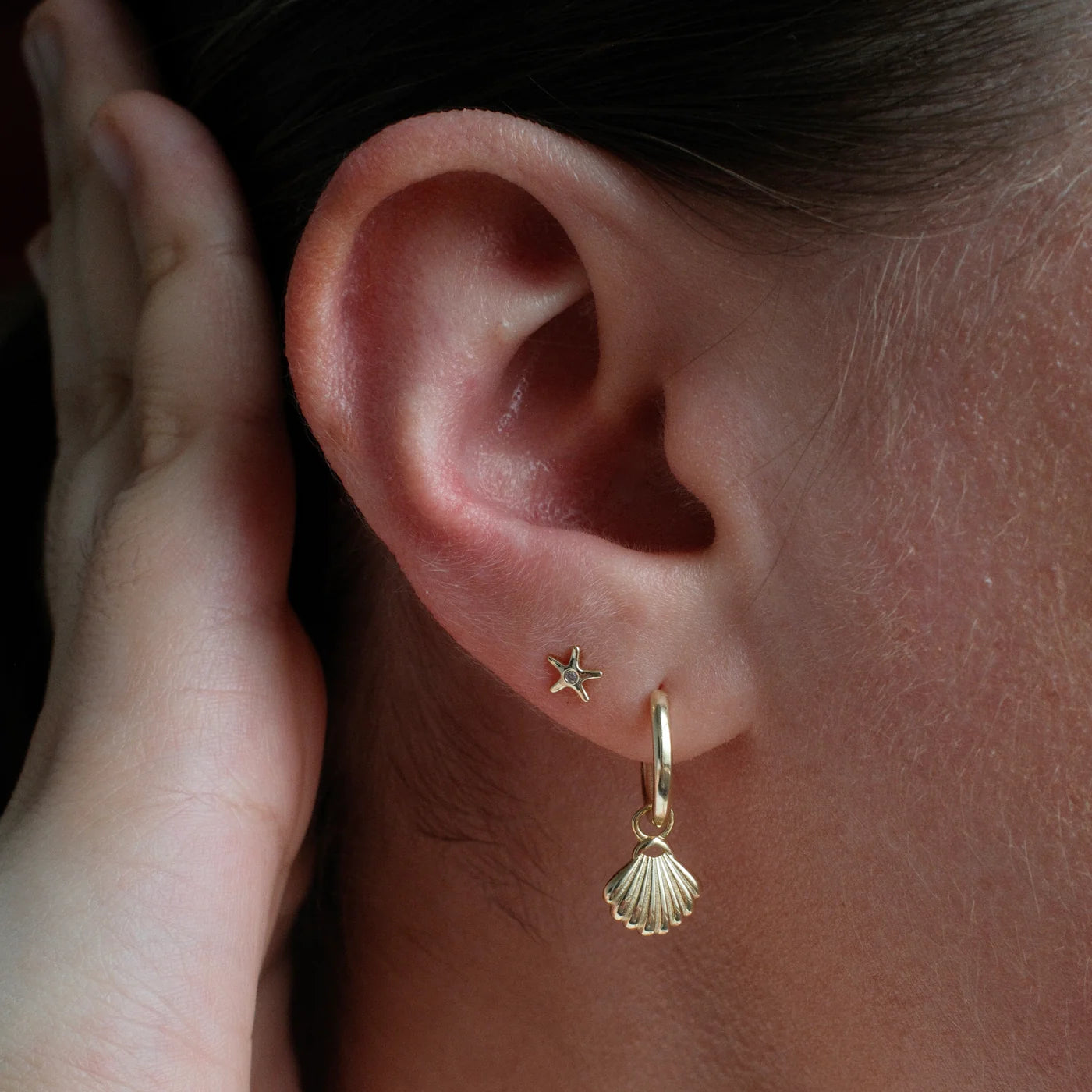 Petite Starfish Studs