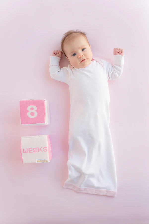 Blaylock Blocks - Hamptons Hot Pink, Palm Beach Pink & Palmetto Pearl