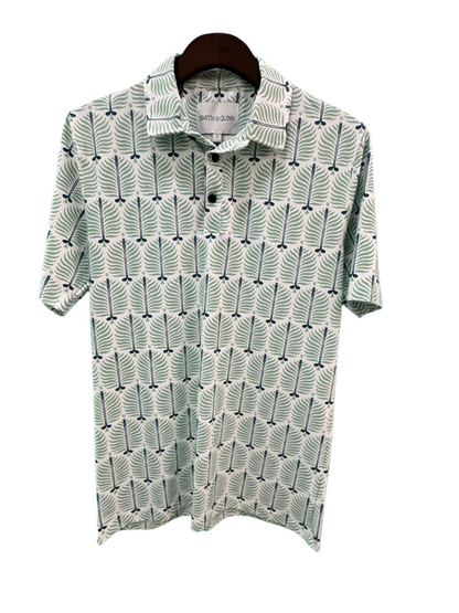 Men's Smitty Polo - Club Palm Green