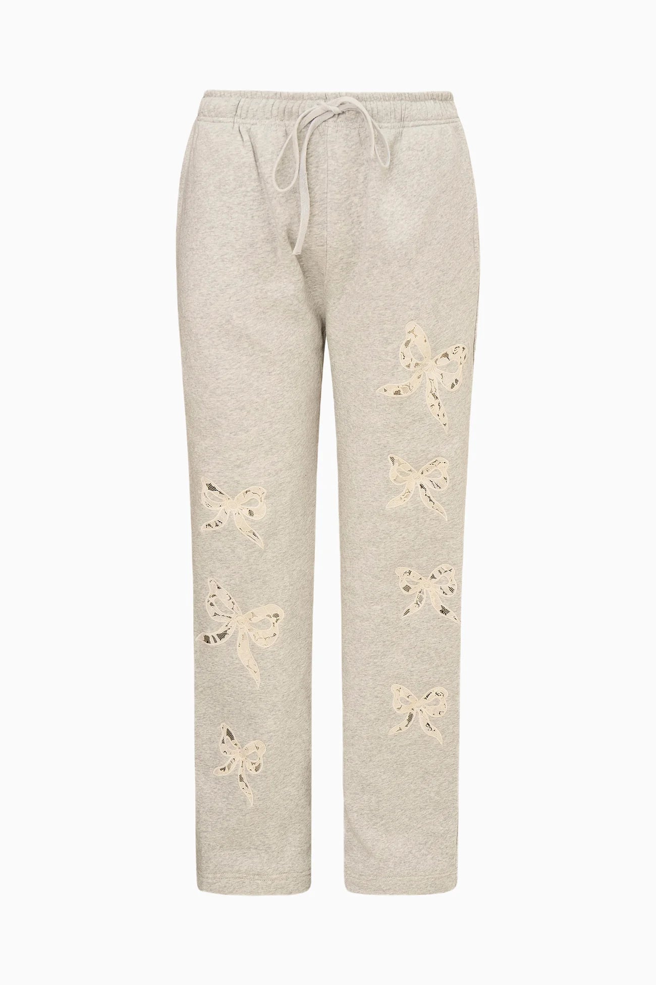 Elma Lace Bow Sweatpants